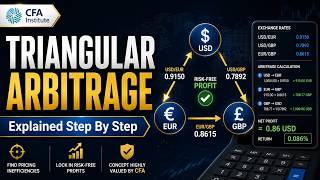 How to Calculate Triangular Arbitrage. Step By Step Triangular Arbitrage Calculation