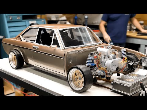 Man Builds $7000 RC AUDI With Real Petrol Engine | Start to Finish by @septemberflow