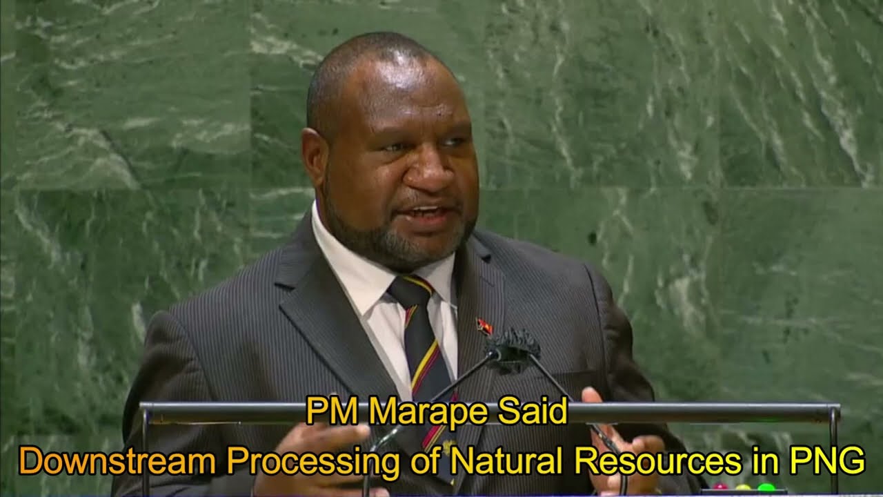 PM Marape said downstream processing of natural resources in PNG | Papua New guinea News.