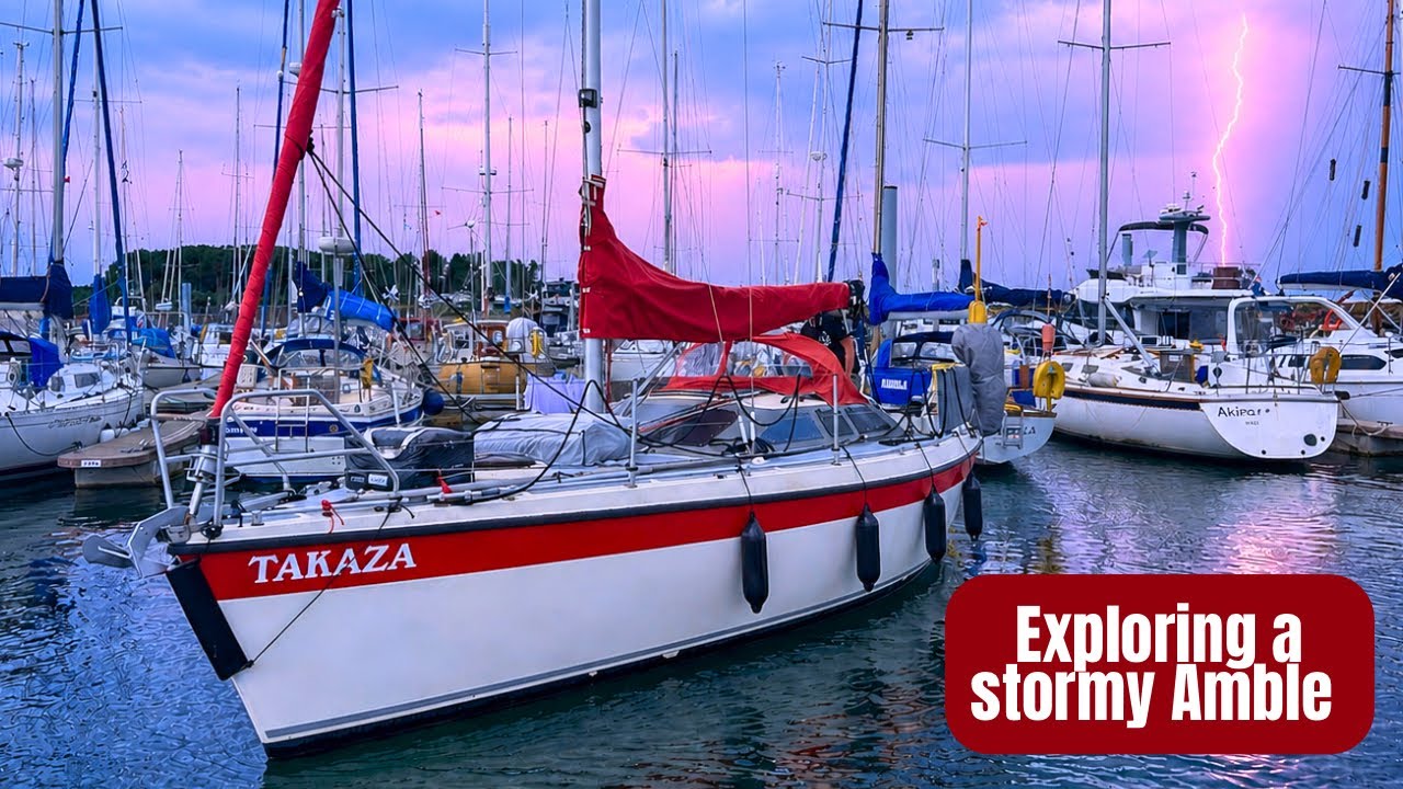 ⁣Amble, Thunderstorms & A Castle | Life Afloat