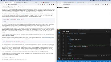 WEB222 Week 10 Part 1 - Introduction of HTML Forms