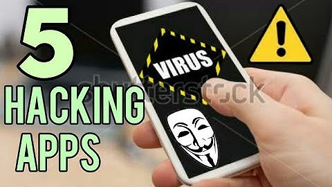 5 Illegal Hacking Apps for Android without Root||2018||