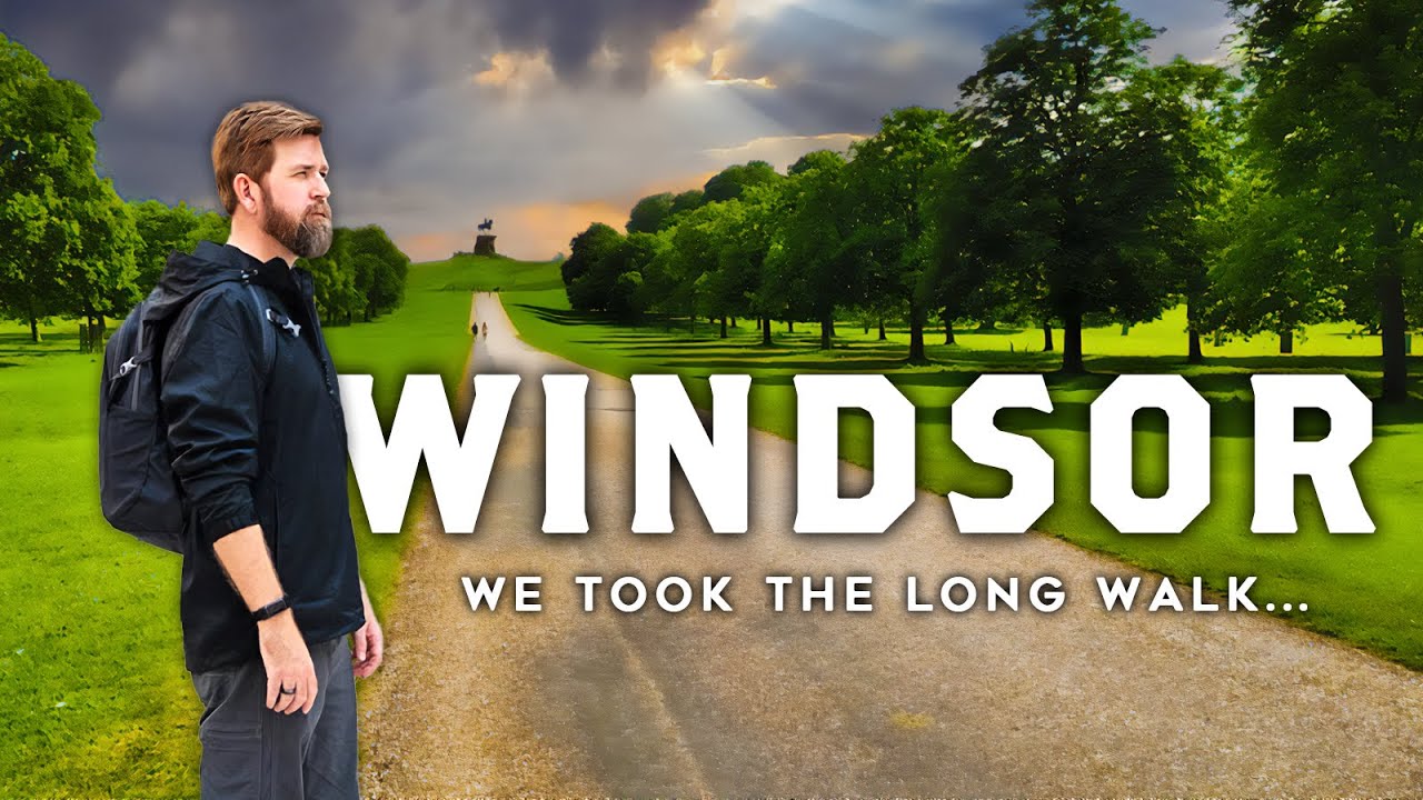 WINDSOR - THE LONG WALK | Getting lost walking from Windsor Castle | Ep. 1