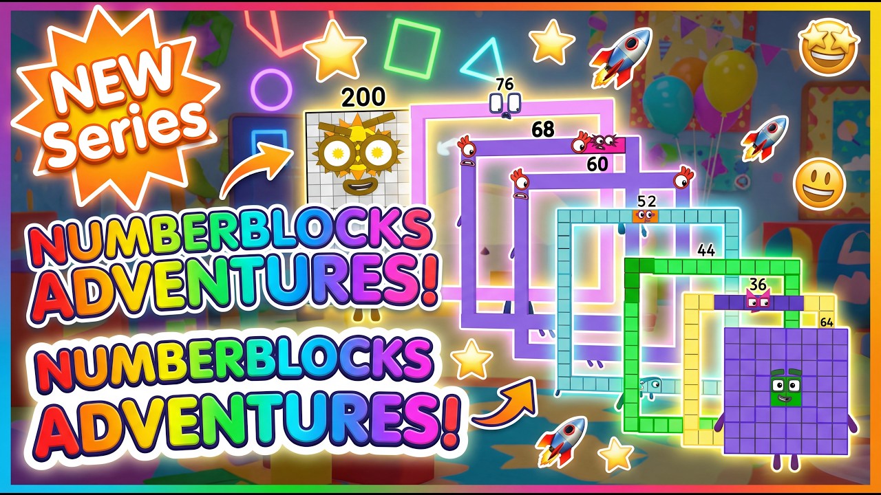 Numberblocks Math: Learn Adding Numbers | Numberblocks Sneezes | LEVEL ...