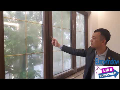 Video Cửa sổ nhôm gỗ quay lật Eurowindow nhập khẩu cao cấp... - youtube