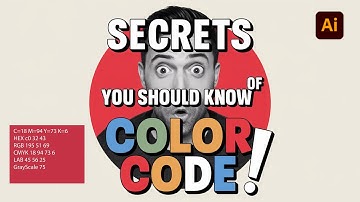 Generate Color Codes with One Click - Render Swatch Legend Adobe Illustrator Scripts