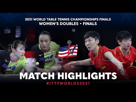 Ito M./Hayata H. vs Sun Y./Wang M. | 2021 World Table Tennis Championships Finals | WD | F