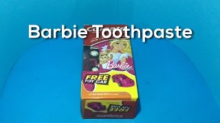 Colgate Barbie Toothpaste