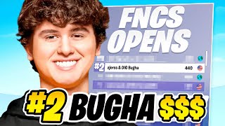 Bugha 2ND PLACE FNCS Major 2 Opens 🏆 | Week 2 Day 1