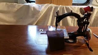 Vintage Wilcox and Gibbs Treadle Chain Stitch Sewing Machine