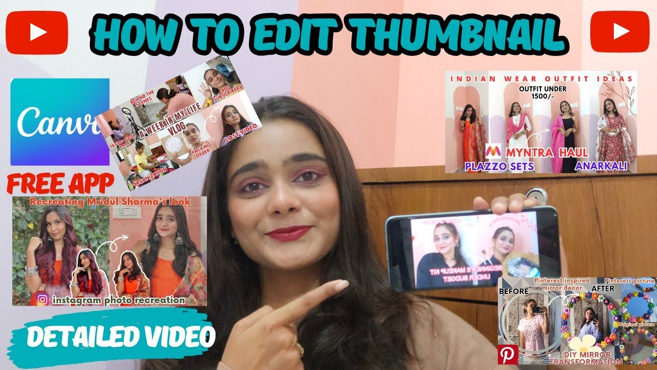 How to edit YouTube ThumbnailYouTube thumbnail kaise edit kare