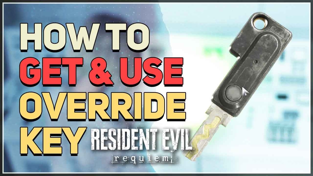 Override Key Icon How to get & use Override Key Resident Evil 9 Requiem - YouTube