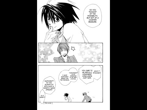 ENGLISH | LawLight Doujinshi :: L and Right | L x Light Yagami | Boy x Boy