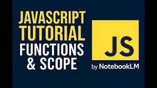 Turned a JavaScript PDF to Podcast then Video Tutorial using NotebookLM