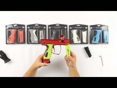 Shocker Paintball - ITS OVER 9000! With grip kits and accents