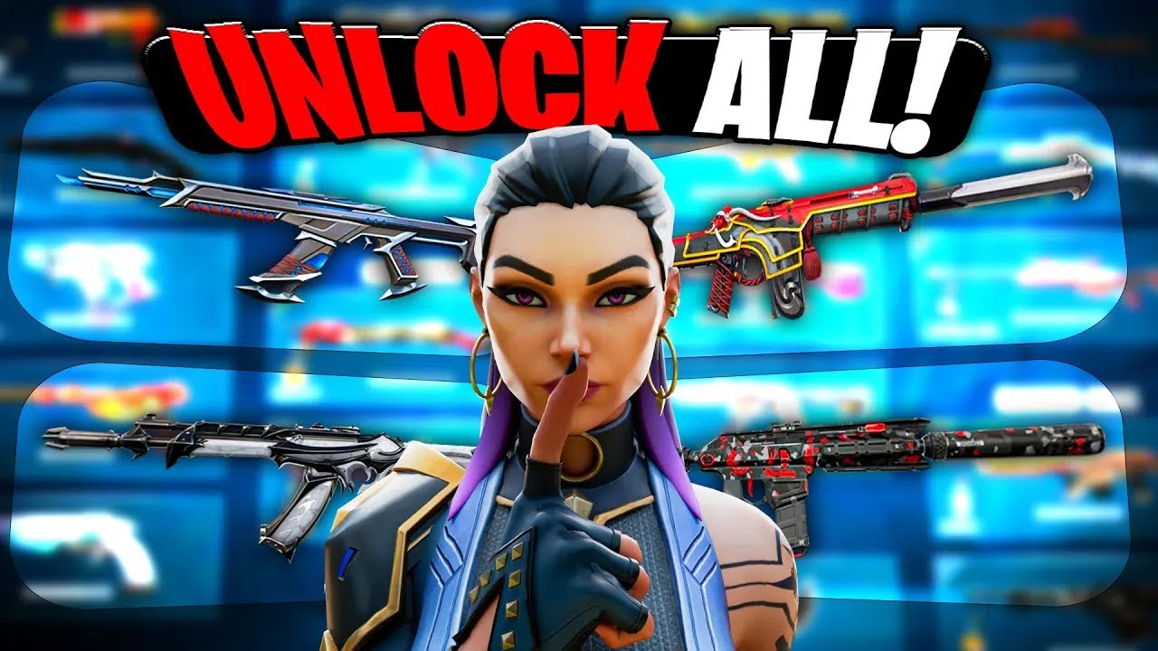 Как мгновенно разблокировать все облики Valorant (100% безопасно)