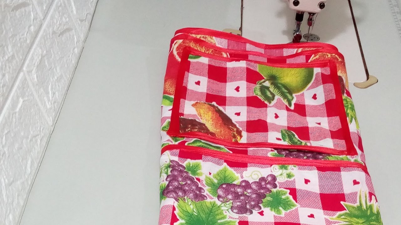 أجيو تشوفو كيفاش خيطت غطاء الثلاجة ببيي ساتان للمبتدئات الحادكات