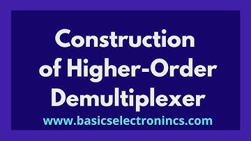 Implementation and Construction of higher order Demultiplexer