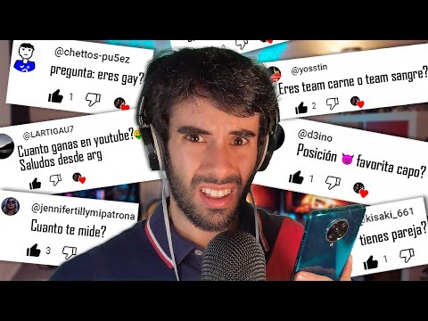 ¿CUANTO ME MIDE? ¿SOY GAY? ¿DEJARÉ EL CANAL? ¿POSICION FAVORITA? - Preguntas y Respuestas ASMR