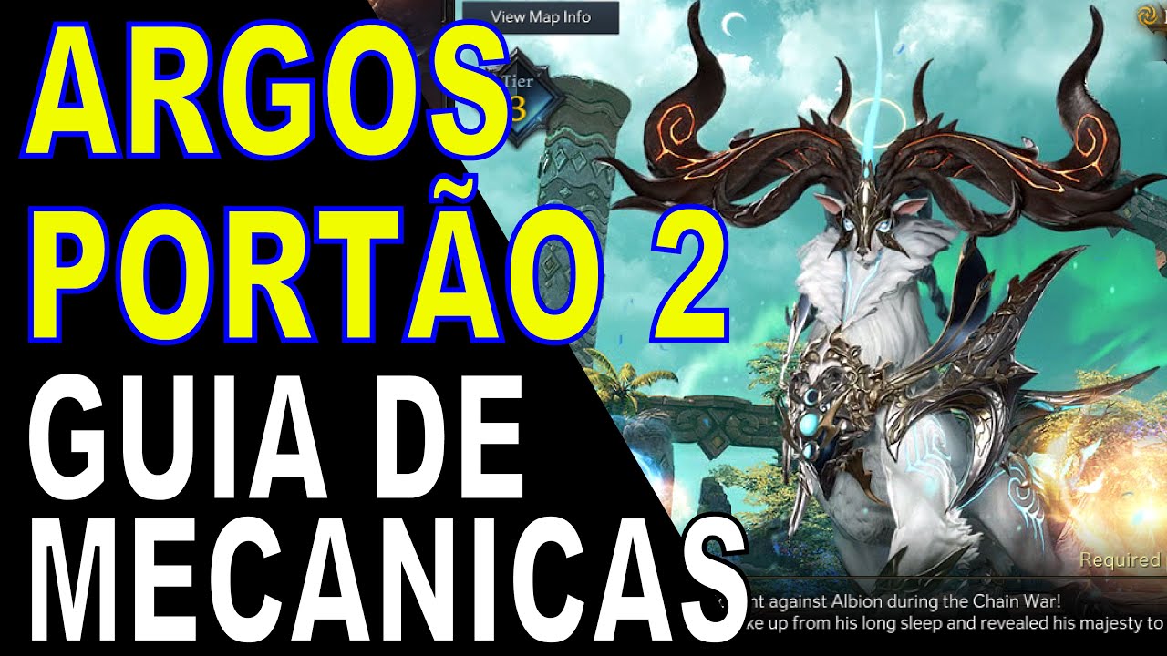 Lost Ark Guia De Mecanicas Argos P2 YouTube