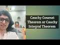 Cauchy Goursat Theorem or Cauchy Integral Theorem