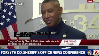 Forsyth Co. Sheriff’s Office announces arrest after student shot last month