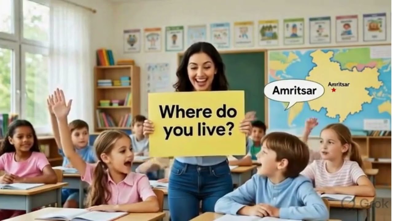 10 Simple English Sentences for Nursery Kids | Basic Questions for Children