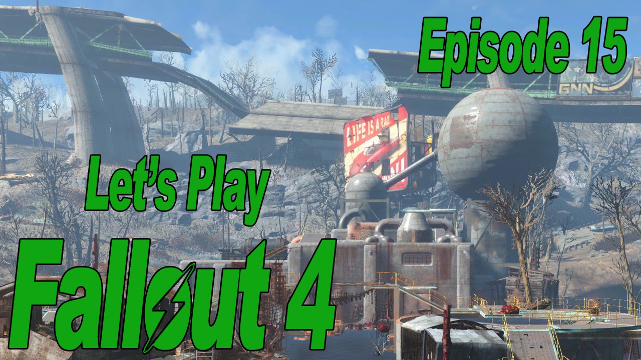 Inside the Water treatment plant Let's Play Modded Fallout 4 EP 15