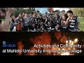 Activities and community at mahidol university international college  muic by mahidol