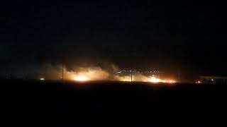 70 MILE PER HOUR WIND SPEED SPREAD VEGETATION FIRE IN NORTH FONTANA CA JANUARY 8 2025