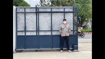 Hướng dẫn cách lắp đặt motor cổng lùa tự động | #lapdatmotorconglua | Thiết Bị Công Nghệ Nguyễn Lê