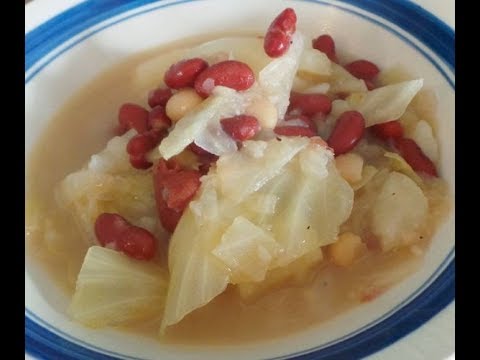 Cabbage, Bean, and Potato Soup