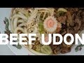 How to Make Beef Udon