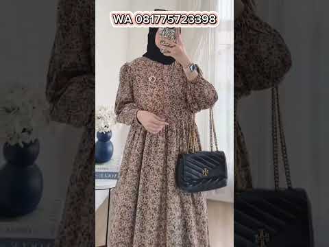 Inspirasi Gamis Motif