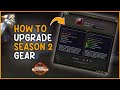 How to upgrade gear in 101  crests flightstones  alt discounts wow 101