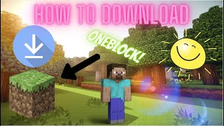How to download OneBlock SkyBlock Map on Mac - 2024 *WORKS FOR ALL VERSIONS* screenshot 5