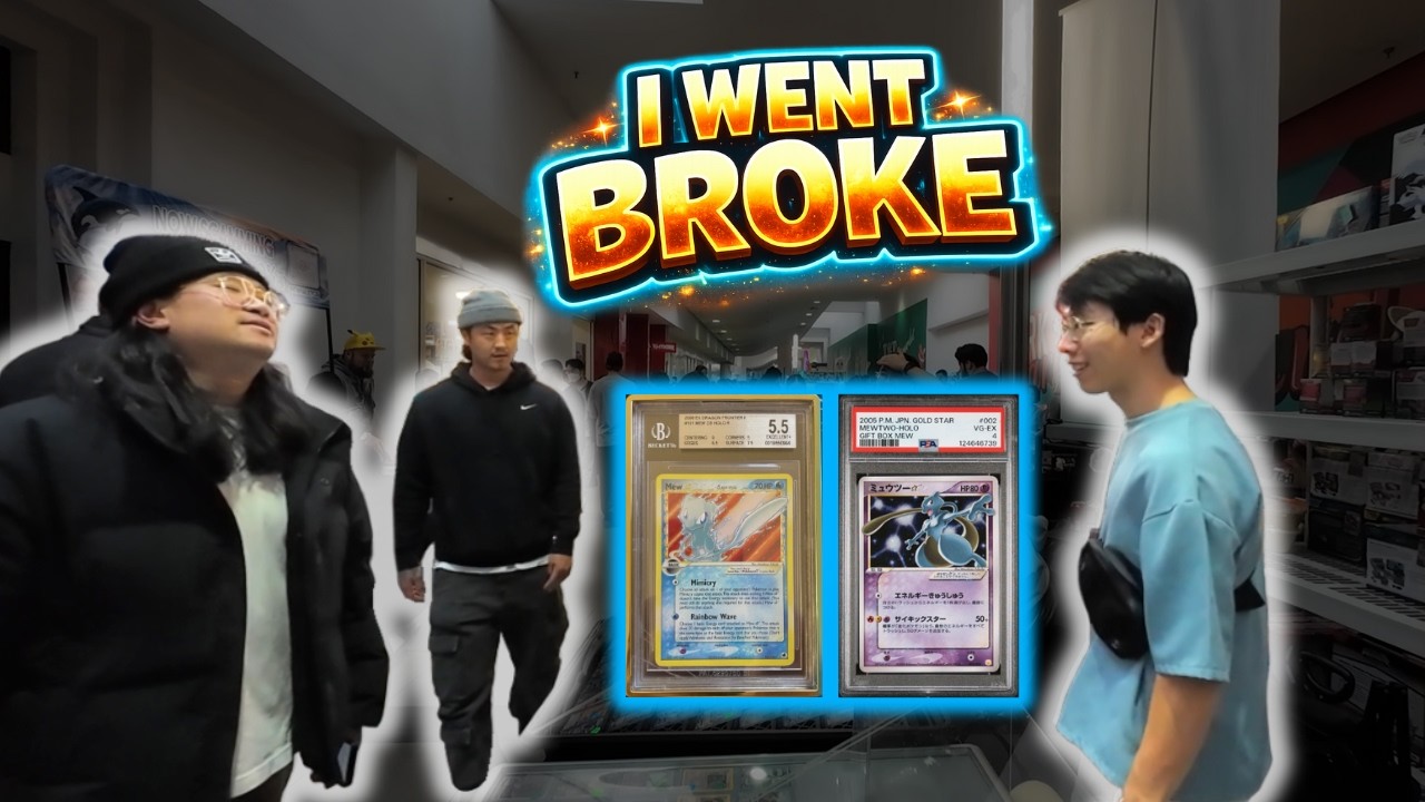 My FIRST TIME VENDING at a Mall | Silicon Valley Card Show | Pokemon Vendor POV