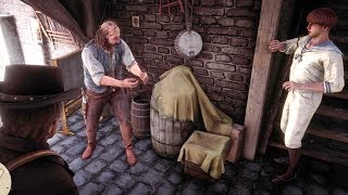 Rdr 2 Stories - Kidnapped Boy In The Gun Store Bat