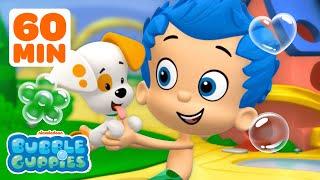 Download lagu Bubble Puppy Mermaid Fun & Games! w/ Gil | 1 Hour | Bubble Guppies Mermaids