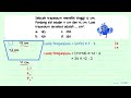 Sebuah trapesium memlliki tinggi 12 cm panjang sisi sejalar 11 cm dan 15 cm luas trapesium terse
