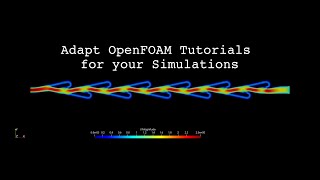 Adapting an icoFoam Tutorial for a Tesla Valve