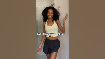 Pack and ship an order w/ Me 🛍️🤗 #shorts #depop #depopseller #aesthetic