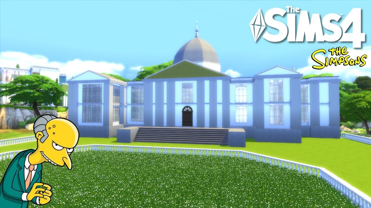 Burns' Manor | The Sims 4 House Building W/The SimPanions