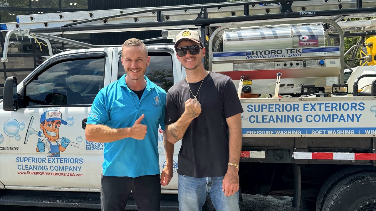 Whistlin' Diesel's Property Cleaning and Pressure Washing! YouTube