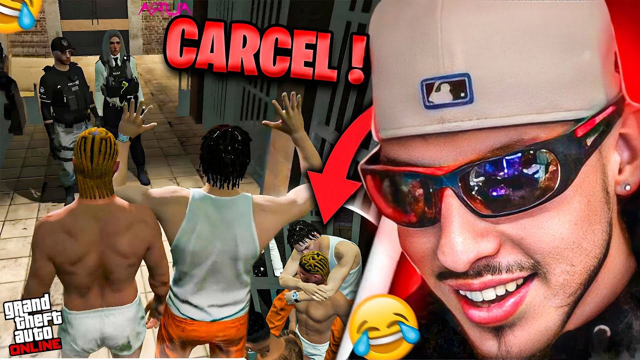 TRIO DE MALANDROS MOLESTANDO A TODOS LOS POLICIAS DE LA CARCEL 😂😂 | GTA ROLEPLAY #36 | Samulx