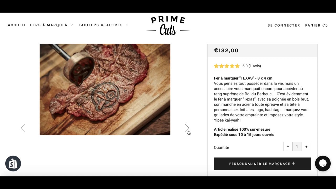 PrimeCuts - Comment personnaliser son fer à marquer la viande