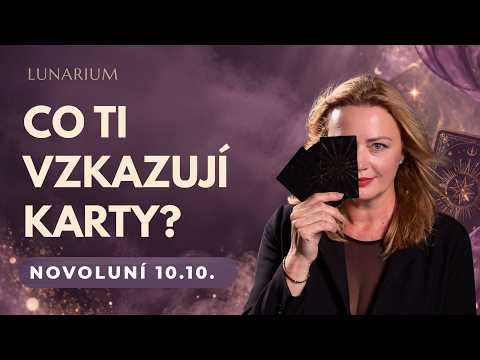 KARTY NA NOVOLUNÍ  Výklad karet pro každé znamení na nový lunární cyklus od novoluní 10.10.2026