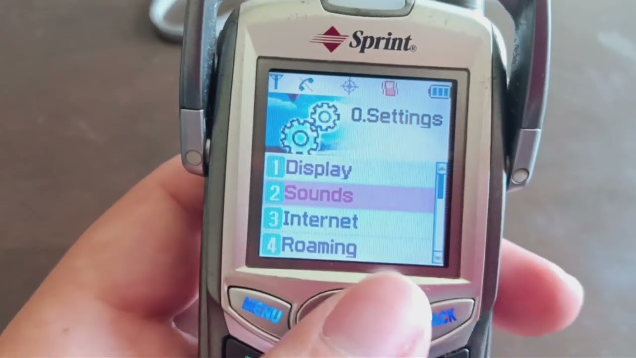 Samsung SPH-N400 Cell Phone 2002