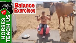 Live Replay- Exercises for Better Balance in the Saddle
