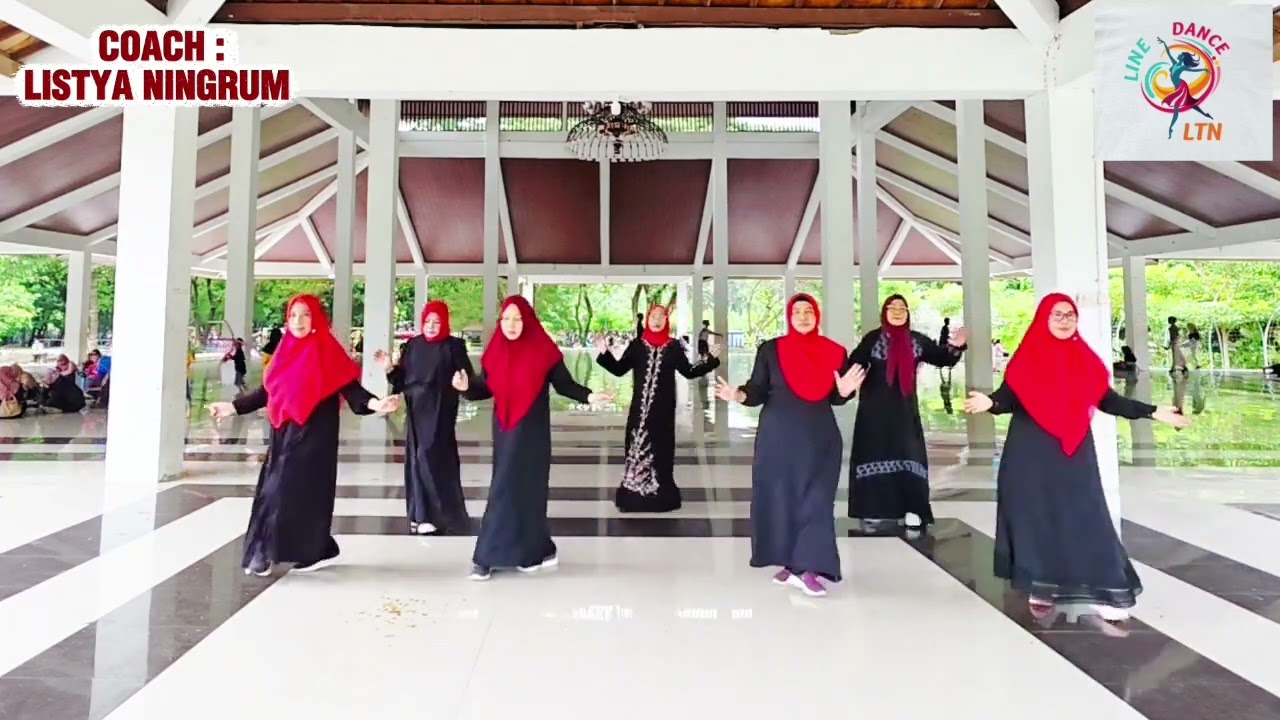 RAMADHAN FULL OF LOVE || LINE DANCE || BEGINNER || CHOREO YENI LARITZA (INA) - MARCH 2024